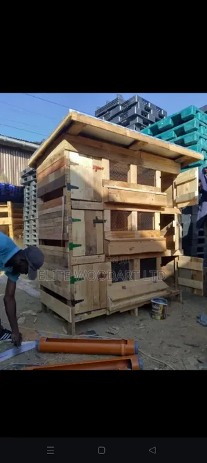 Three-Partitioned Chicken Coop