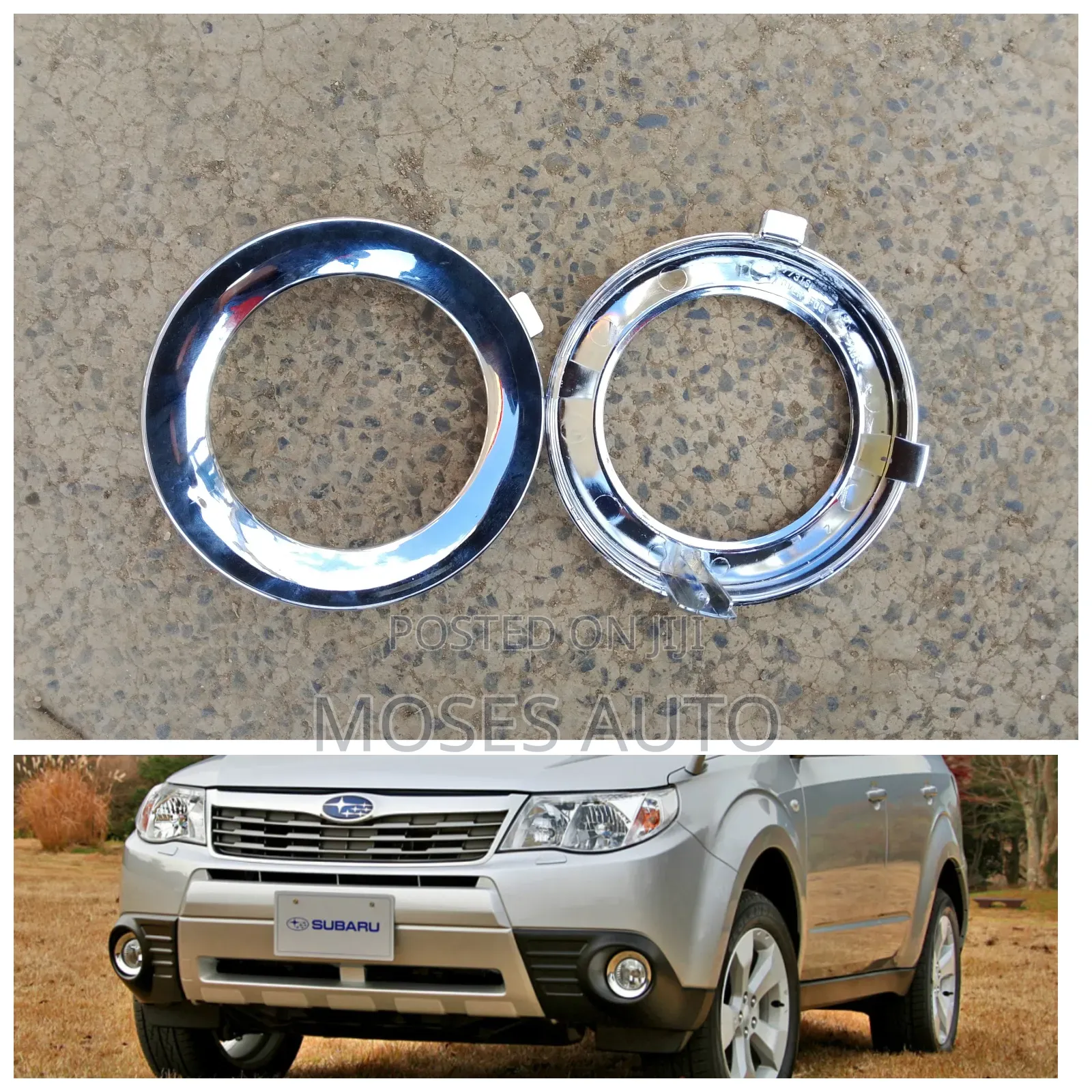 Subaru Forester Sh5 Fog Lights/Foglights Chrome Covers