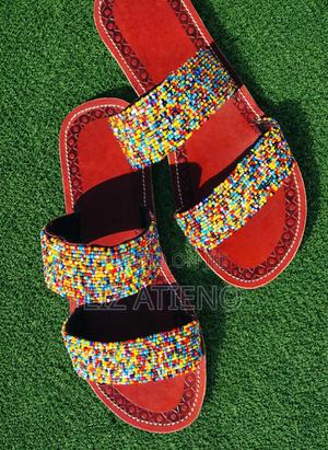 Ladies Genuine Leather Maasai Sandal - thumbnail 2