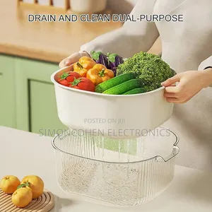 2 In 1 Vegetable/Fruits Drainer
