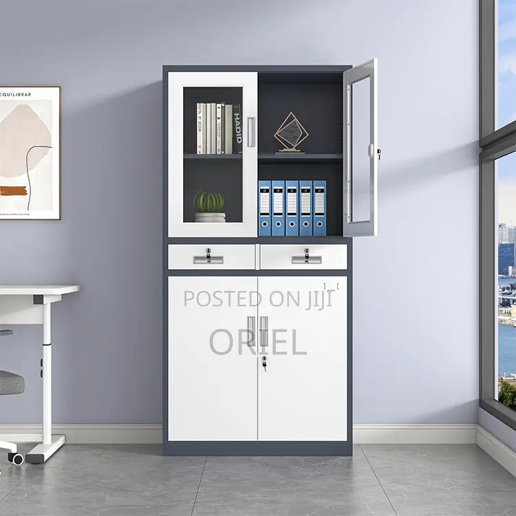 Office Cabinet : Modern Steel Office Filing Cabinet With 2 Drawers