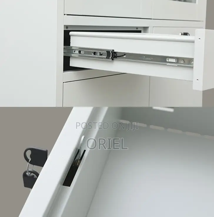 Office Cabinet : Modern Steel Office Filing Cabinet With 2 Drawers