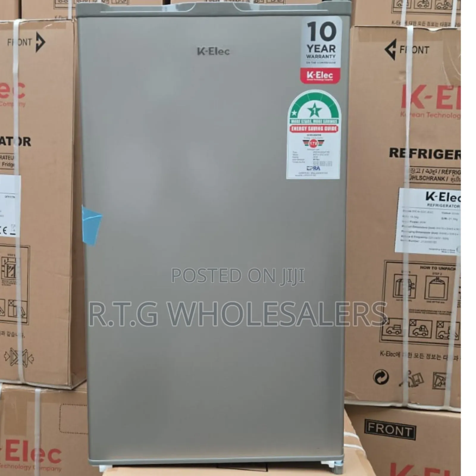 Klec 90 L Fridge Single Door With Korean Technology 10-Yr Warranty