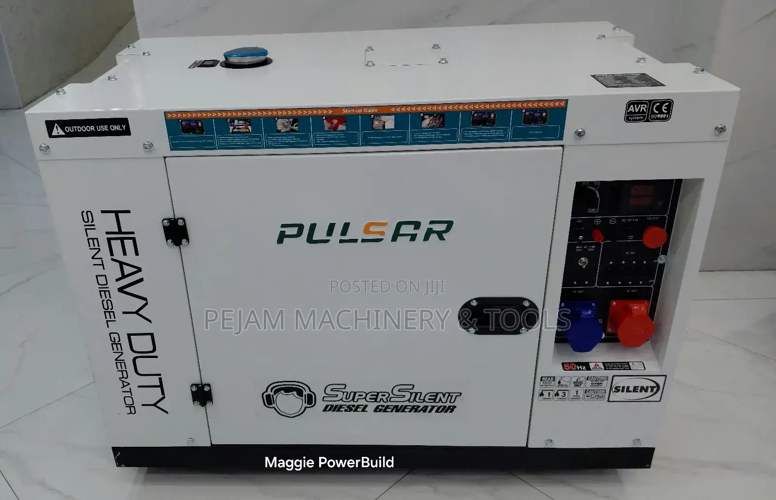Pulsar 20kva Dg20000se-3 Three Phase Diesel Generator With Ats Switch