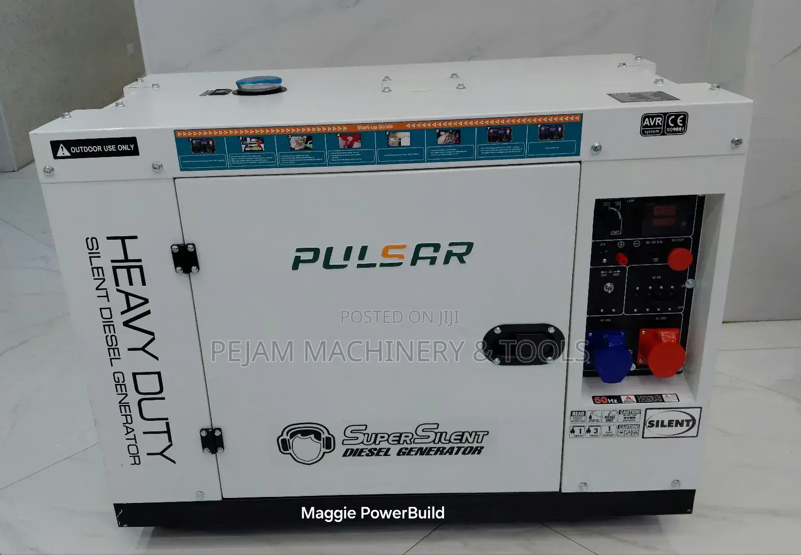 Pulsar 20kva Dg20000se-3 Three Phase Diesel Generator With Ats Switch