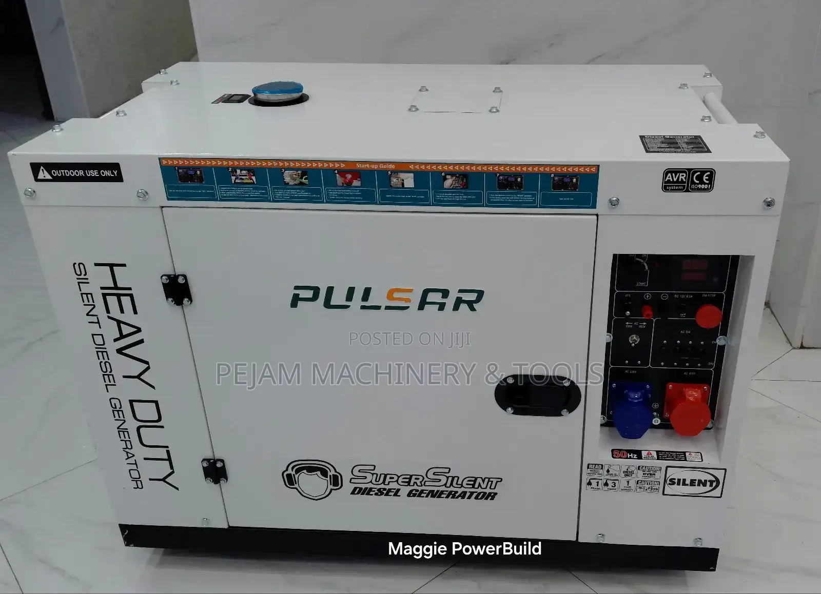 Pulsar 20kva Dg20000se-3 Three Phase Diesel Generator With Ats Switch