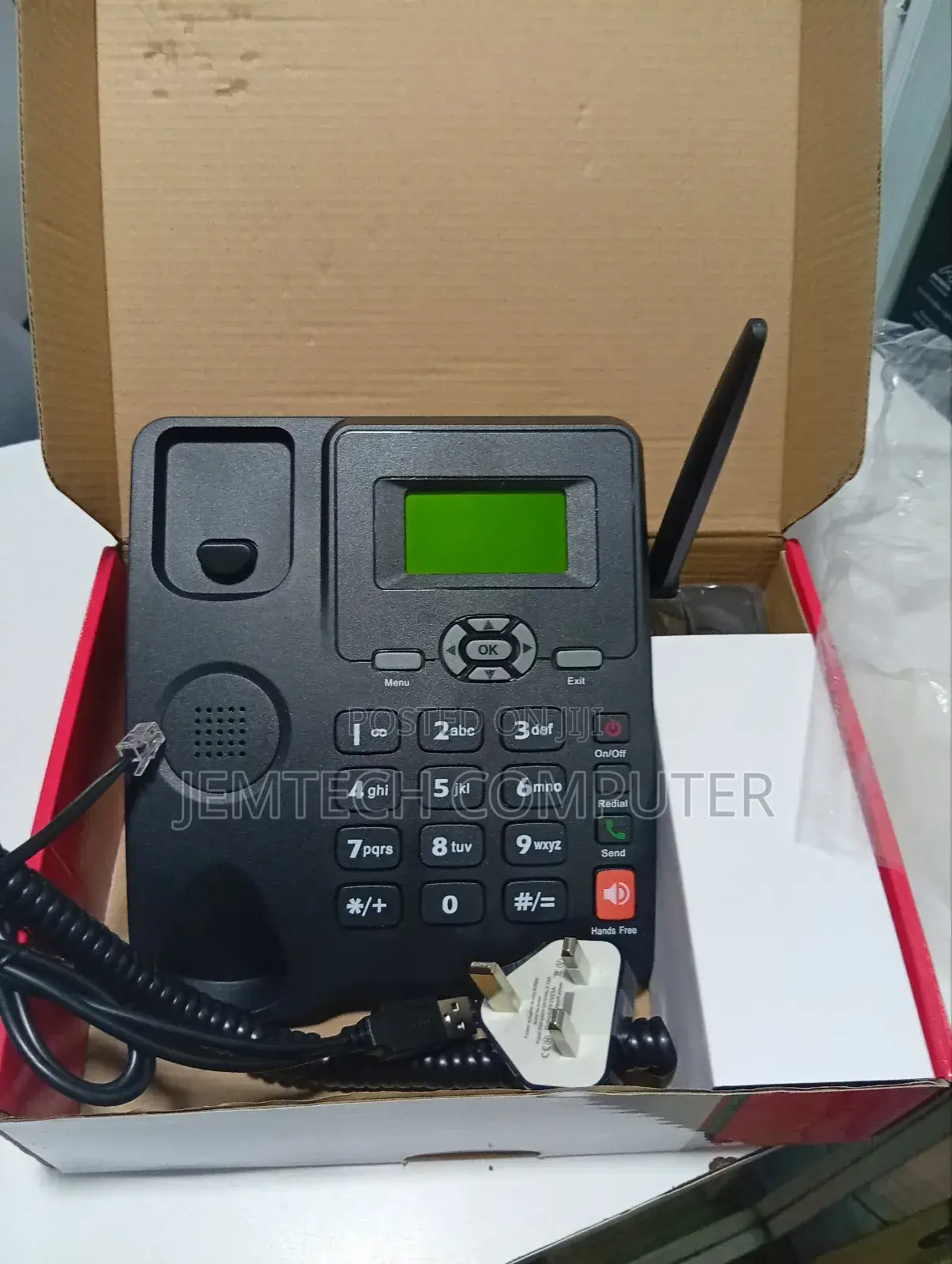 Ets 6588 GSM Fixed Wireless Phone With Sim Card Slot