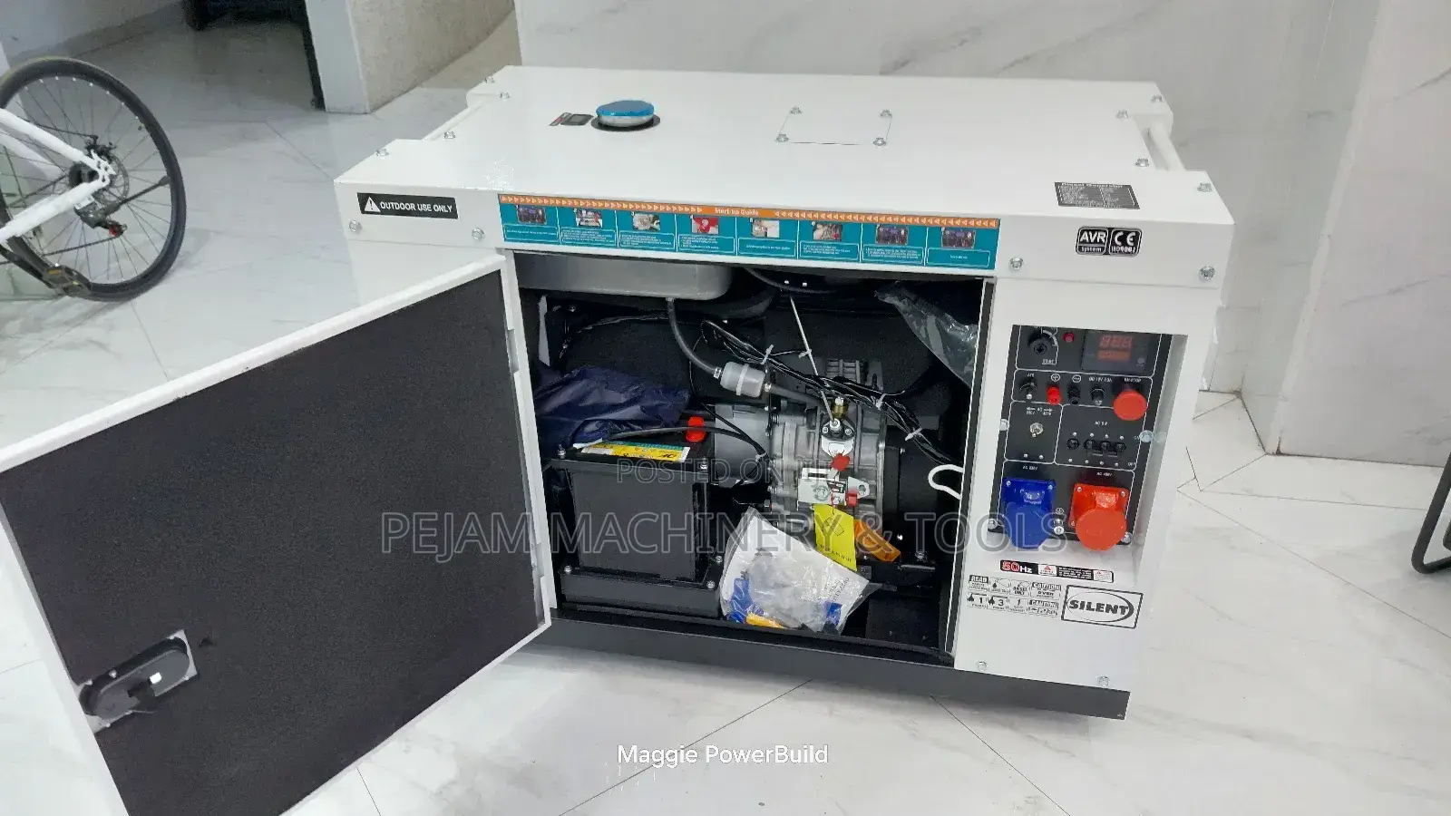 Pulsar 20kva Dg20000se-3 Three Phase Diesel Generator With Ats Switch