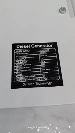 Pulsar 20kva Dg20000se-3 Three Phase Diesel Generator With Ats Switch