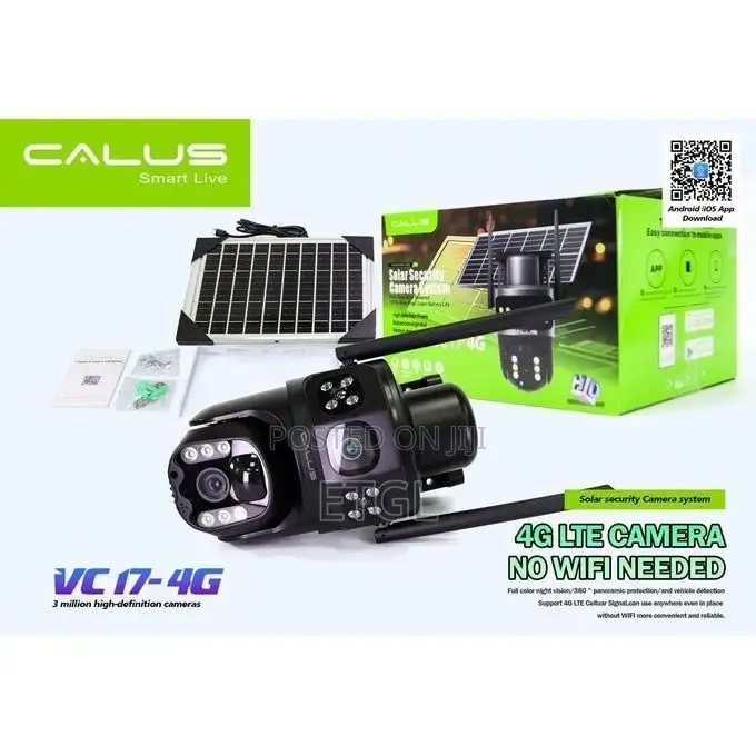 ‎Vc17-4g Solar Camera(Dual Lens)