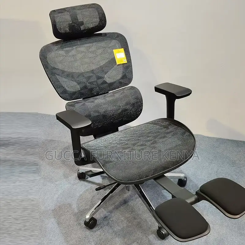 Ergonomic Office Swivel Chair With Footrest