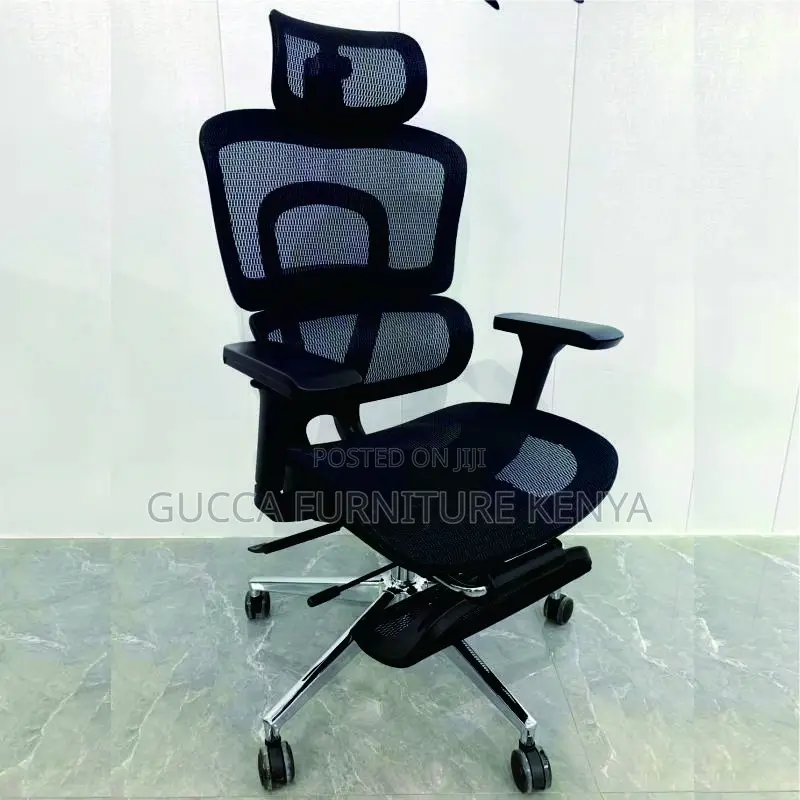 Ergonomic Office Swivel Chair With Footrest