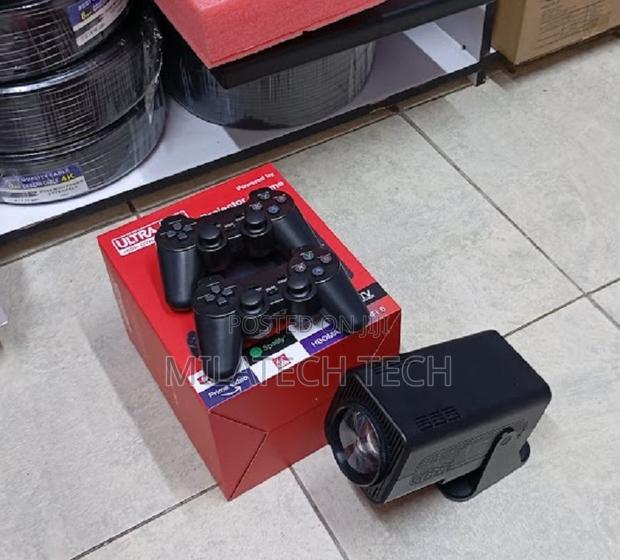 Ultra Android Projector With Dual Game Controllers Wifi 6 Streaming - thumbnail 2
