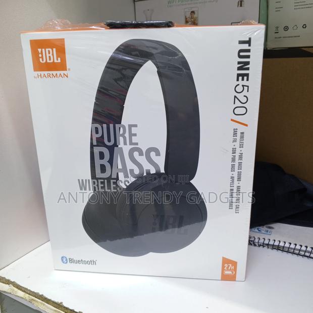 Jbl Tune 520 Bluetooth On-ear Headphones 27h Battery