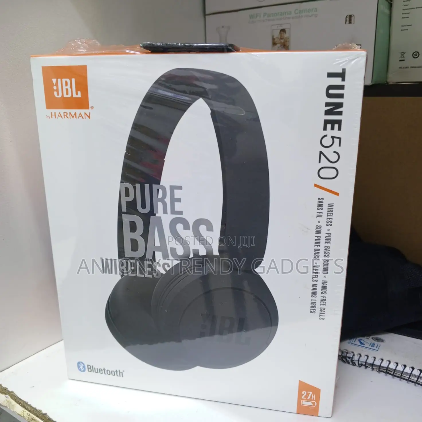 Jbl Tune 520 Bluetooth On-ear Headphones 27h Battery