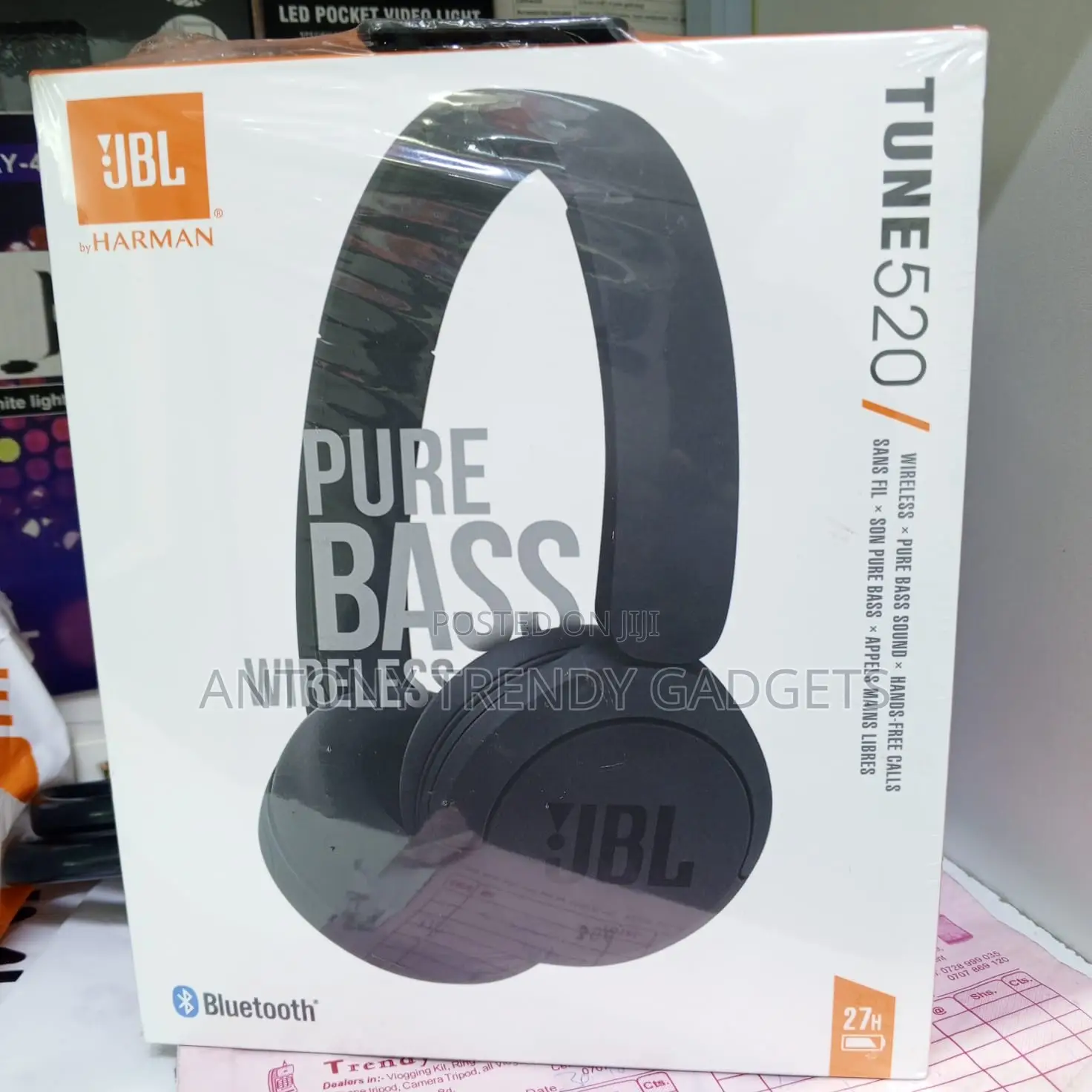 Jbl Tune 520bt Bluetooth Headset Hands-free Calls