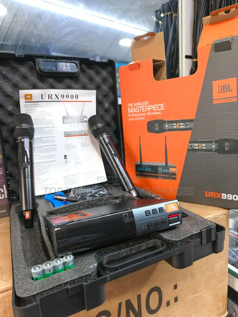 JBL Urx 9900 Professional 2 in 1 Wireless Uhf Microphone System