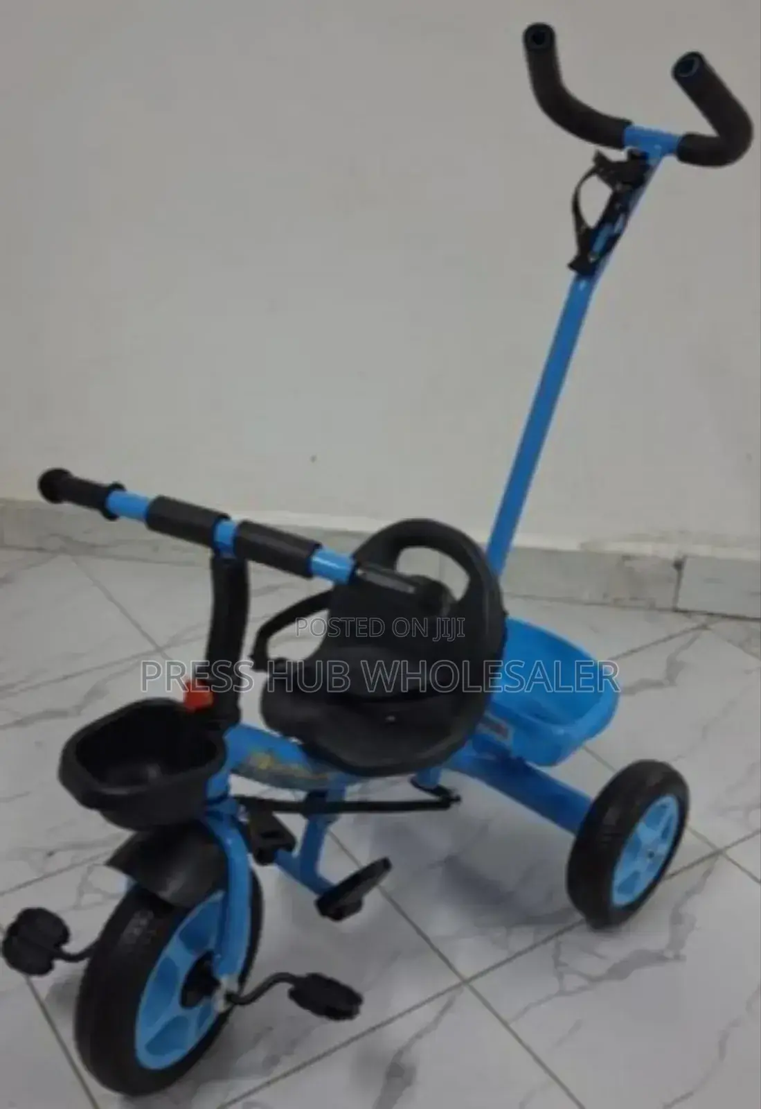 Tricycle With Push Handle.* 