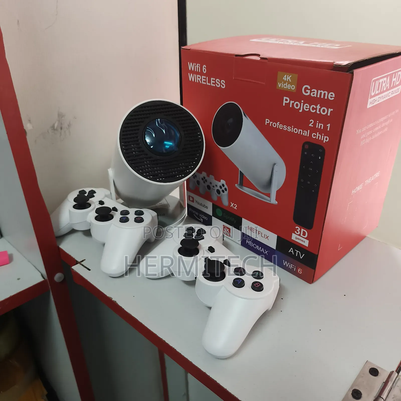 Smart Android Gaming Projector Wifi Enabled