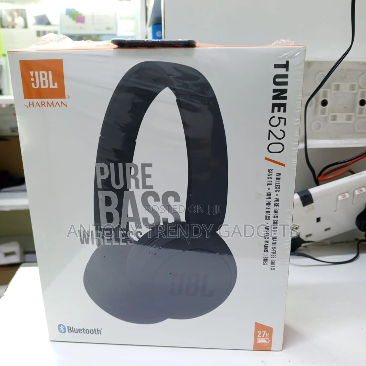Jbl Tune 520 Wireless On-ear Music Headphones