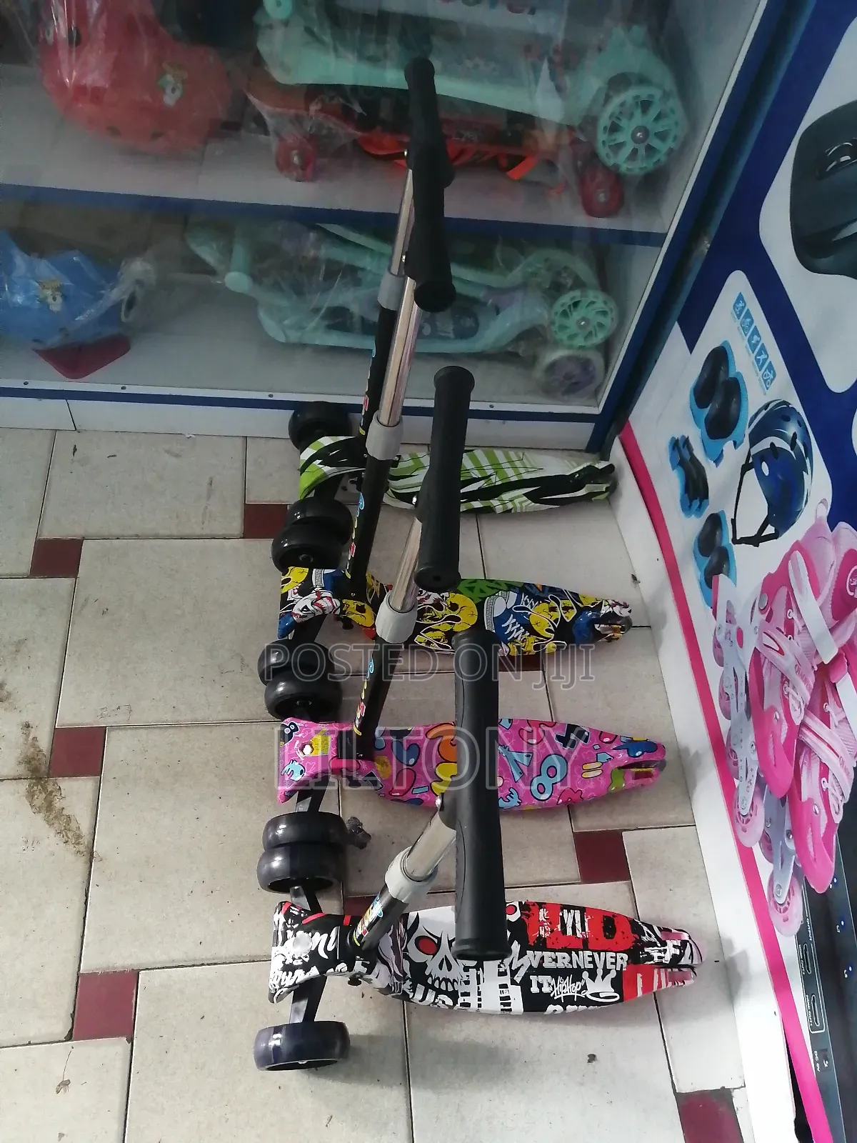 Kids Coloured Skooter
