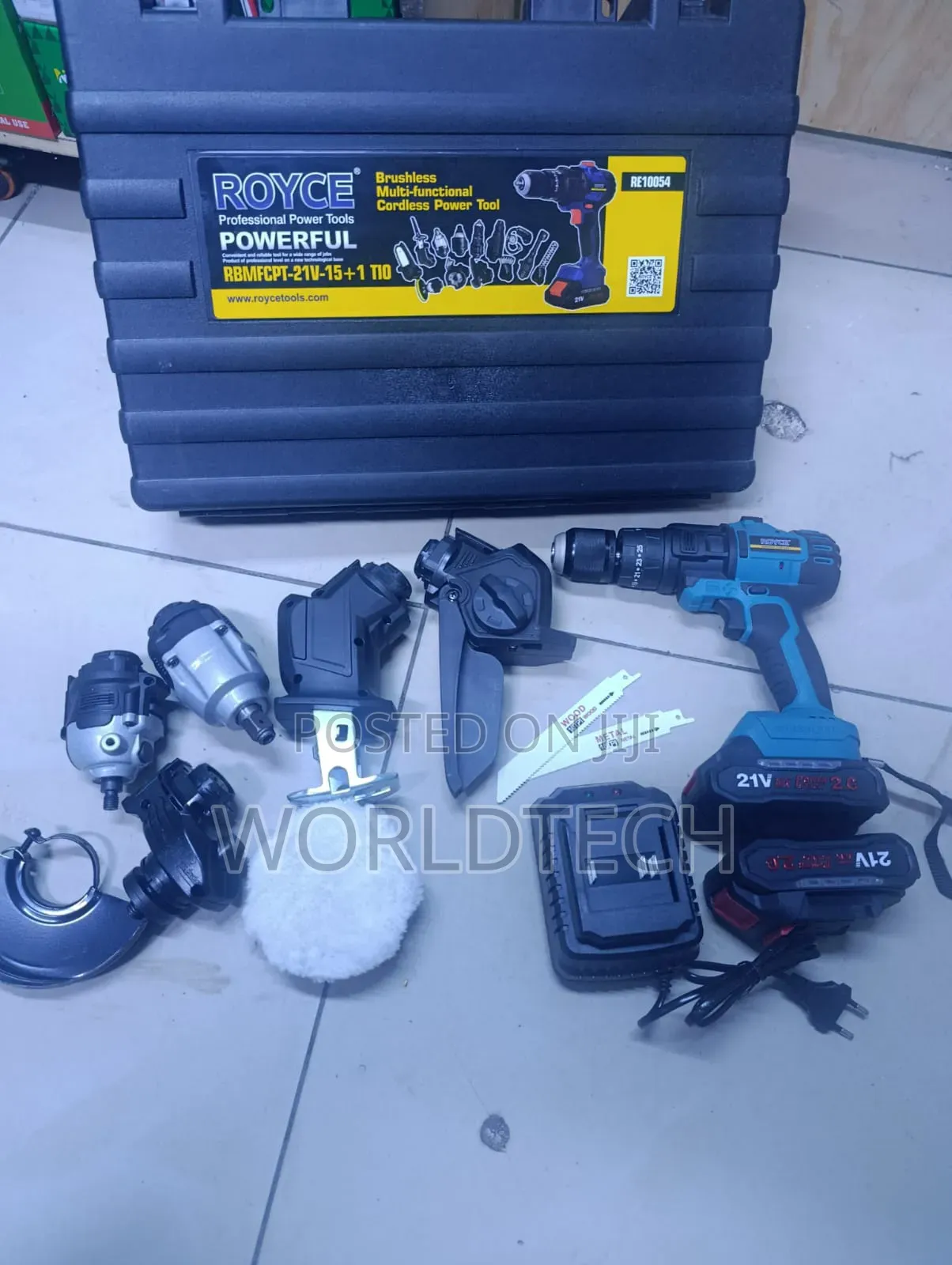 6 in 1 Cordless Drill Combo Set / Multifunction Cordless Set