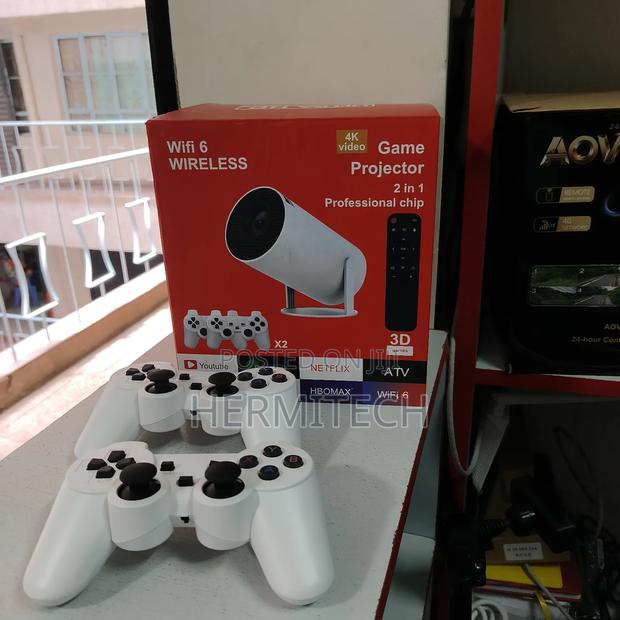 Wifi Enabled Gaming Projector With 3d Games Hi - thumbnail 3