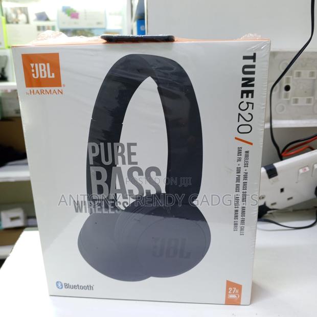 Jbl Tune 520 Wireless Bluetooth Headphones