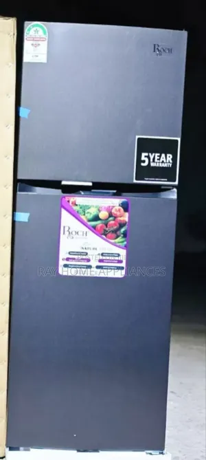 Roch 197litres RFR-250-Dt-B Double Door No Frost Refrigerator