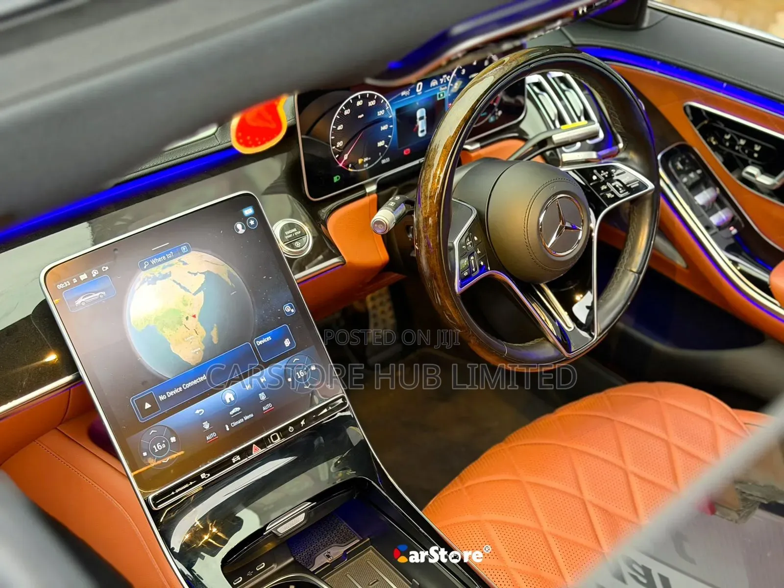 Mercedes-Benz S-Class S 500 4MATIC 2021 Black