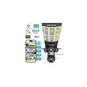‎Vc23-4g Solar Camera(Tripple Lens With Floodlight)