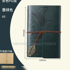 A6 Retro Leaf Notebook - thumbnail 2