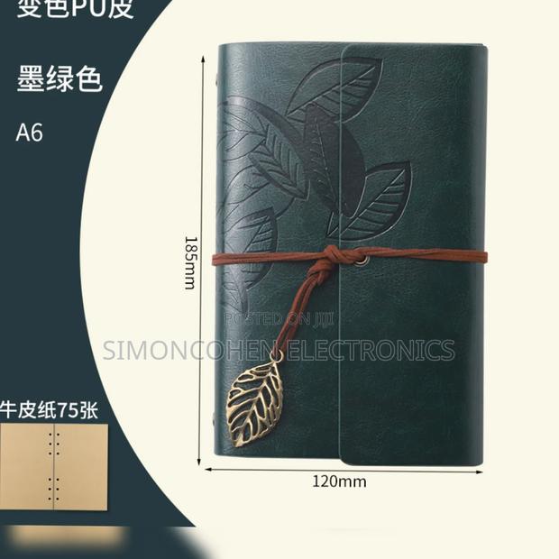 A6 Retro Leaf Notebook - main view