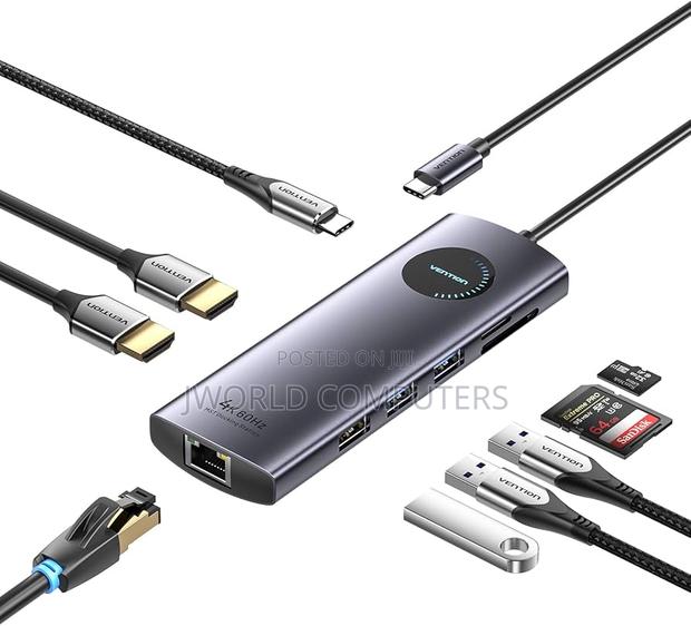 Vention Usb 3.0 to Gigabit Ethernet Adapter Gray 0.15m
