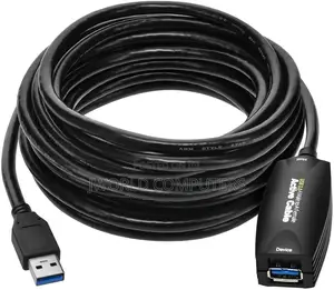 Vention Usb 3.0 a Male to a Female Extension Cable 1m Black PVC Type