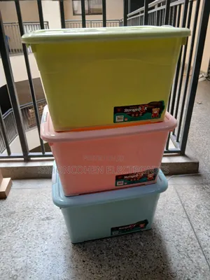 70l Stackable Storage Box With Wheels