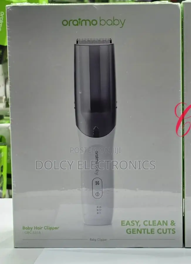 Oraimo Baby Clipper Ipx7 Smart Vacuum Baby Hair Clipper