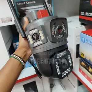 Quality Wifi/4g Enabled Triple Lens CCTV Camera