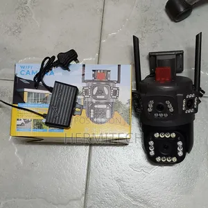 New Model Surveillance Camera With Triple Lens 4g/Wifi Enabled