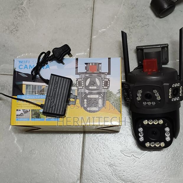 New Model Surveillance Camera With Triple Lens 4g/Wifi Enabled - thumbnail 2