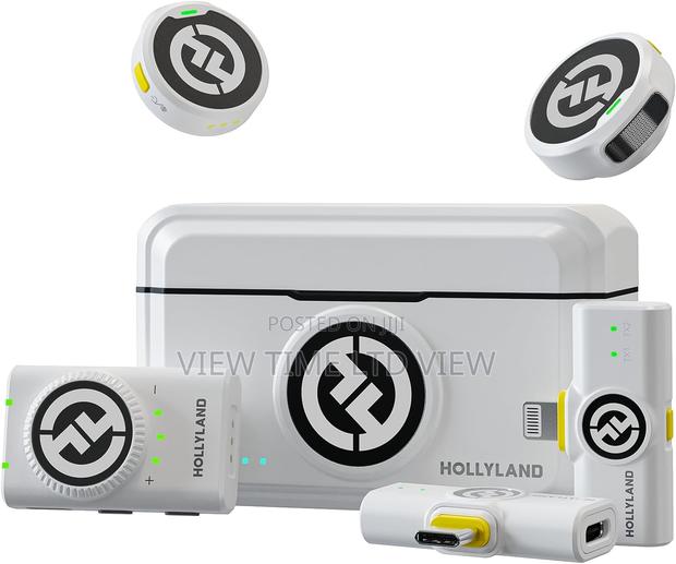 Hollyland Lark M2 Wireless Lavalier Microphone- White