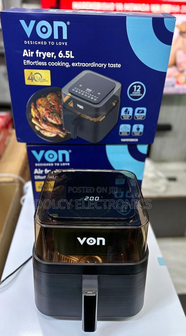 Von Vaf072dck Digital Air Fryer - 6.5l