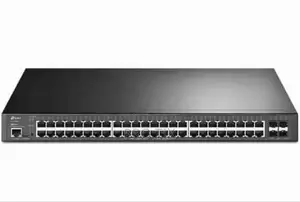 Tp‐Link Tl‐Sg3452xp 48-Port Gigabit L2+ Managed Poe+ Switch+