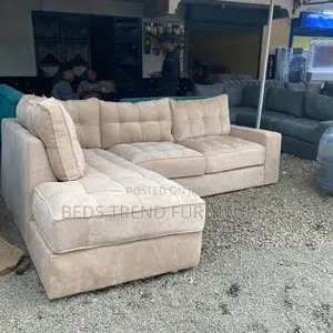 Upholstered Classic 6 Seater L Seat