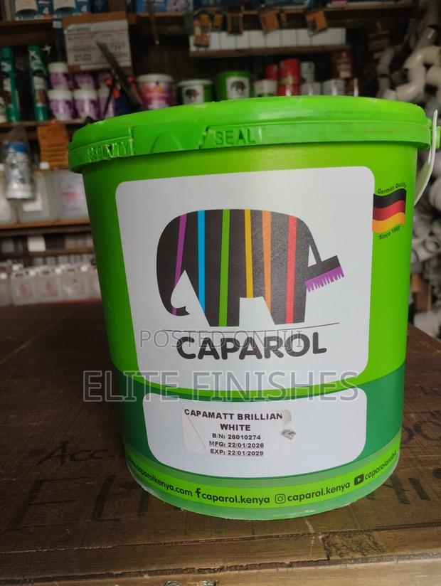 Caparol Capamatt Brilliant White Matt Paint 4 Litre