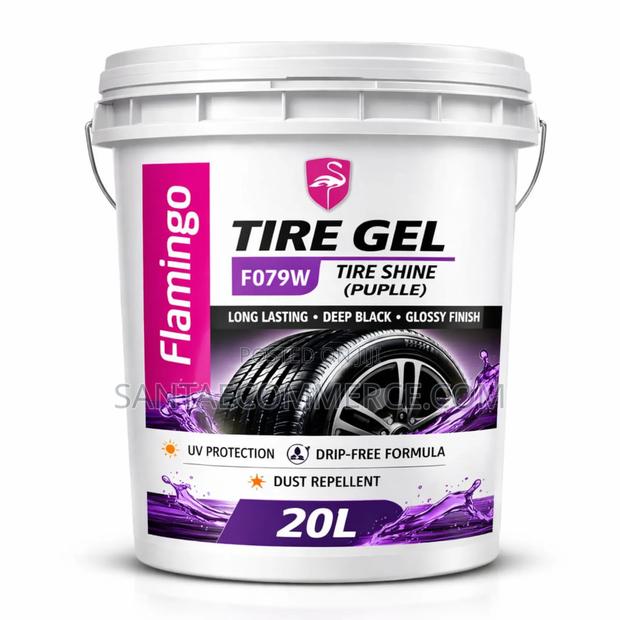Flamingo F079w Tire Gel (Purple) 20l