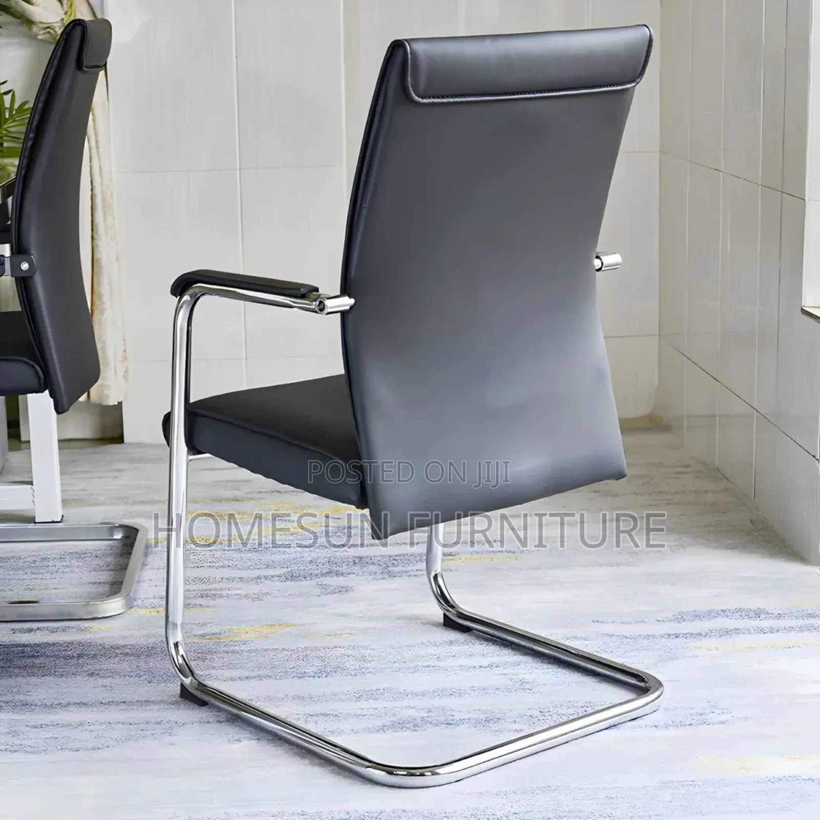 Leather Waiting Chair