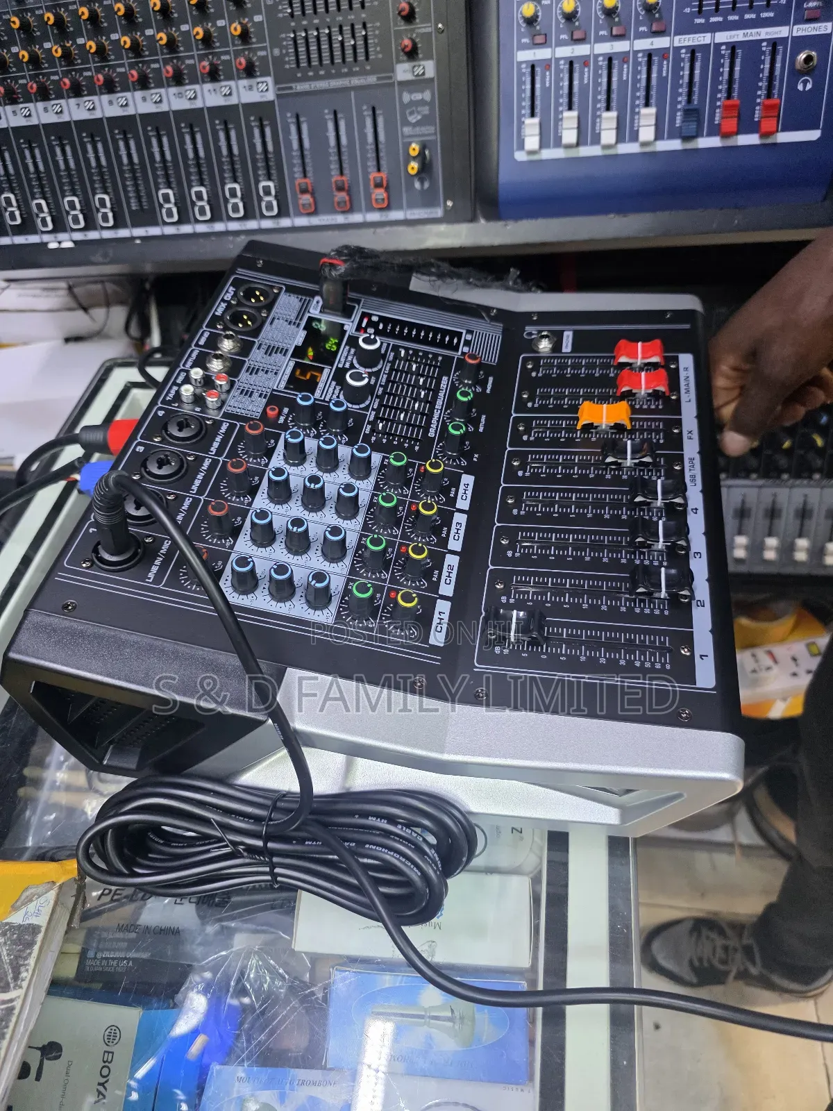Soundline Kv40 Pro Mixer 4 Channels