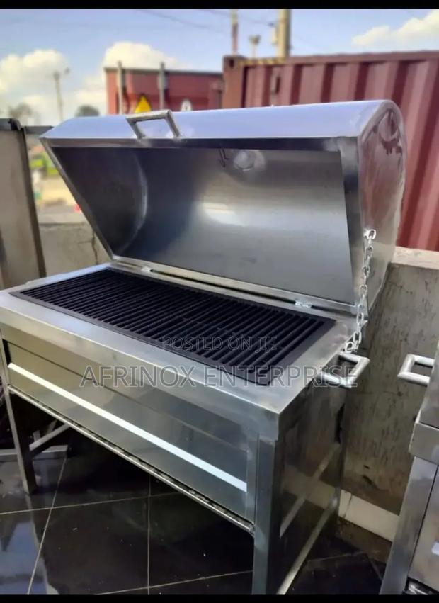 Stainless Steel Nyama Choma Grill - main view