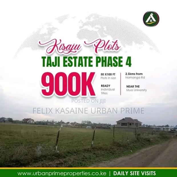 50x100 Plot for Sale in Kisaju (Taji Estate Phase 4) – Ready Title